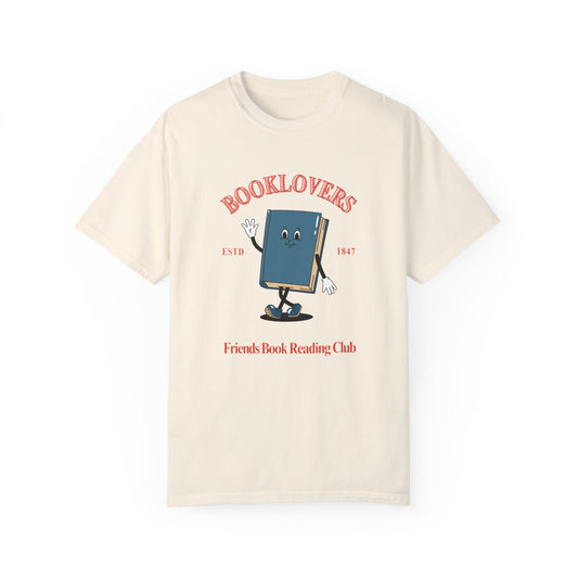 Booklovers Club - Comfort Colors Unisex Bookish Tee