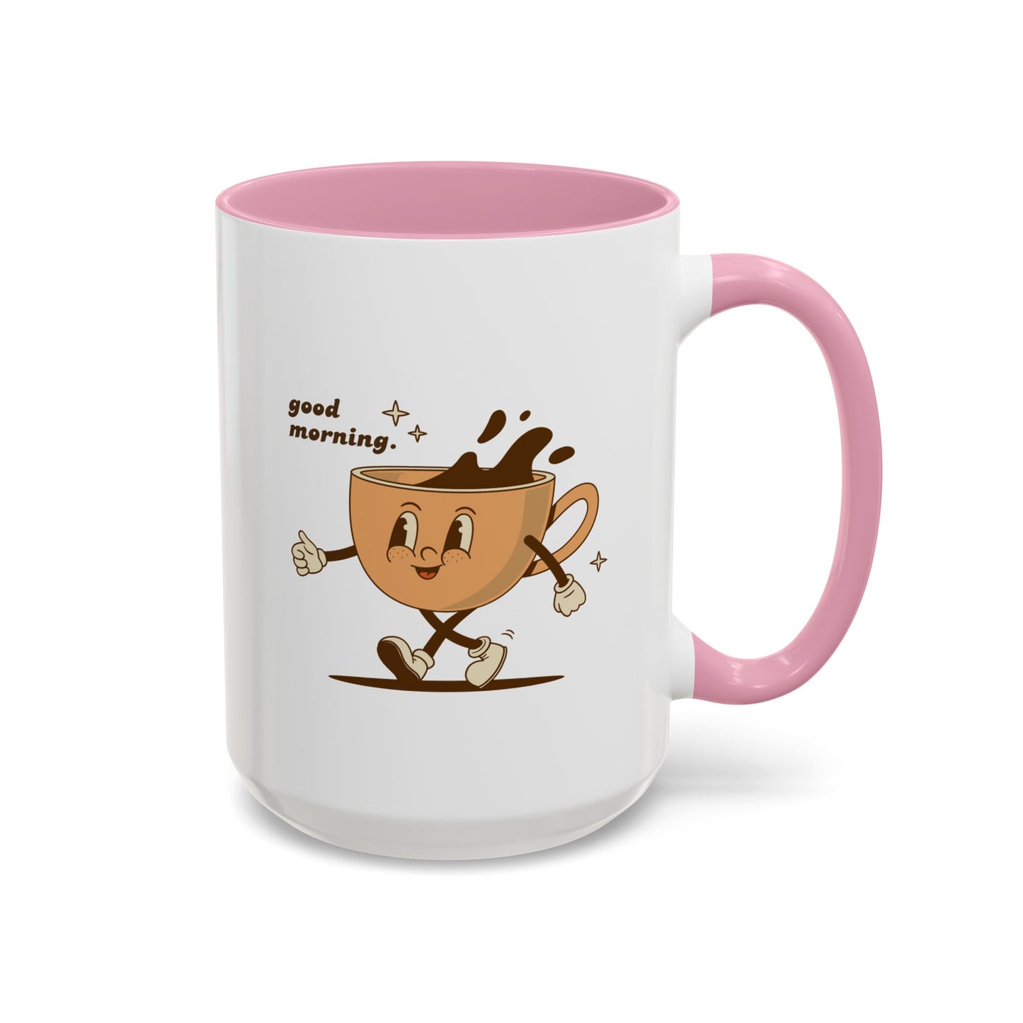 Good Morning Coffee - Retro Mug (11oz, 15oz)