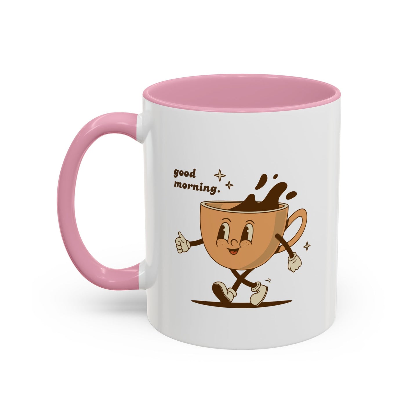 Good Morning Coffee - Retro Mug (11oz, 15oz)