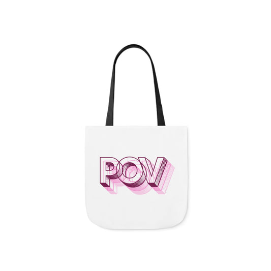 POV - Bookish Canvas Tote Bag