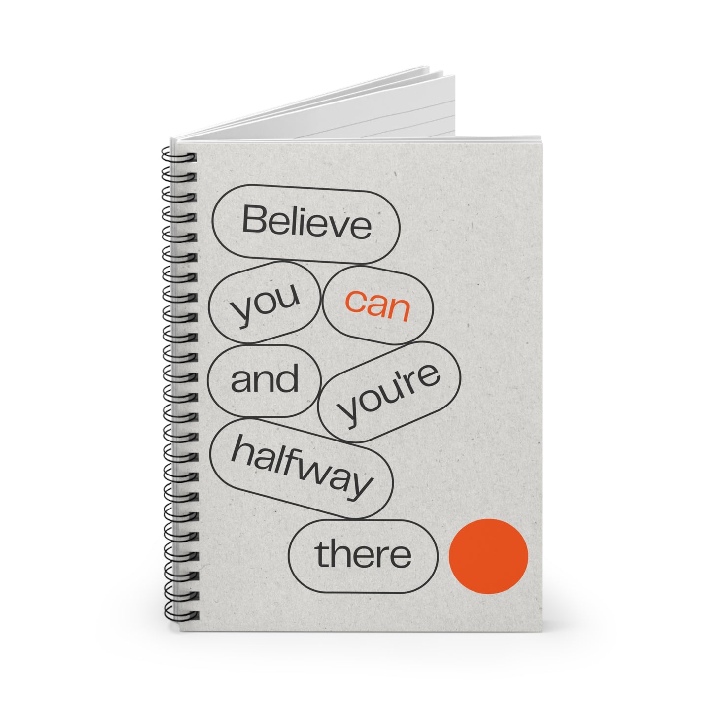 Inspirational Spiral Notebook - Ruled Line