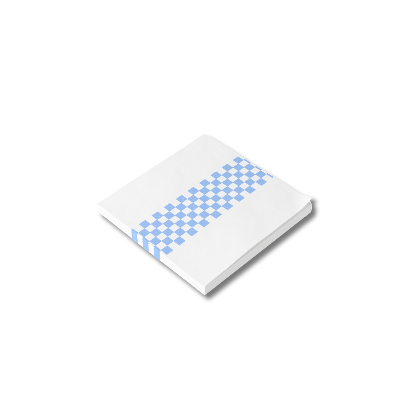 Blue Checker - Post-it® Note Pads