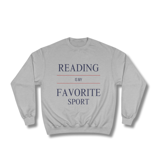 Reading Is My Favorite Sport - Unisex Champion Sweatshirt