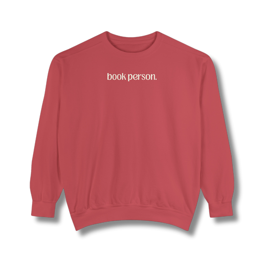 Book Person - Unisex Sweatshirt