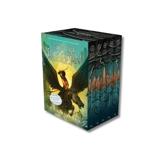 Percy Jackson and the Olympians Complete Series | Rick Riordan (Box Set - 5)