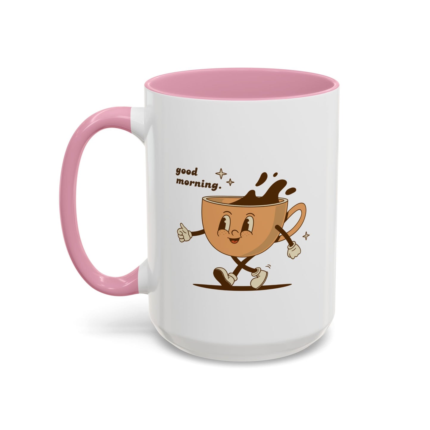 Good Morning Coffee - Retro Mug (11oz, 15oz)